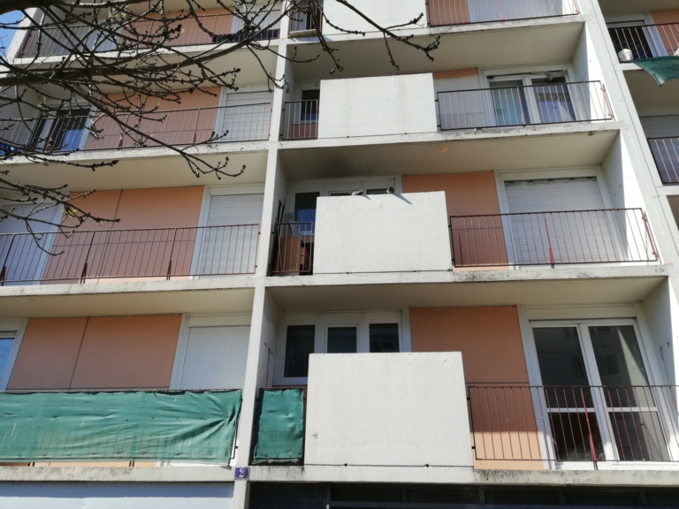 Déconstruction 56 logements quartier Borny à Metz (57)