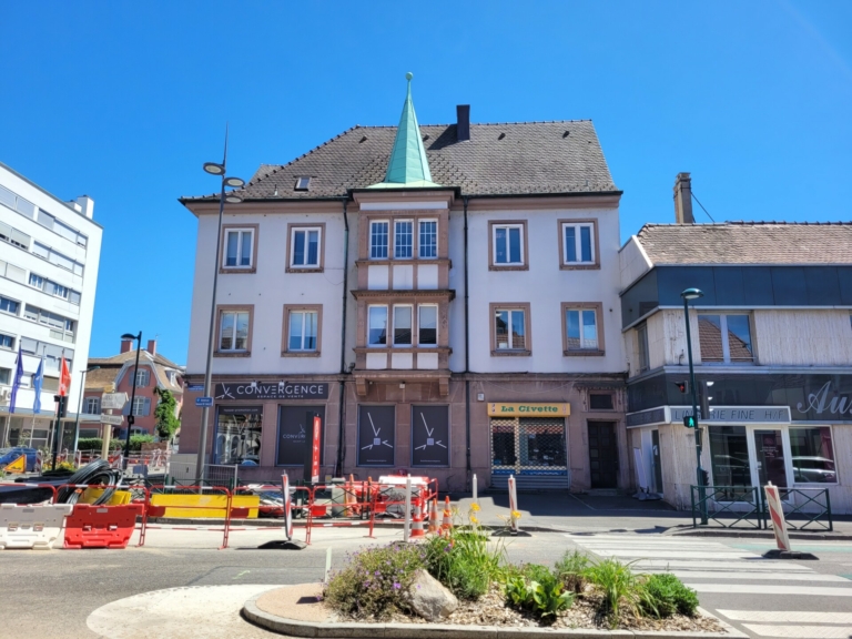 Déconstruction de logements - Lot de 3 immeubles et 1 parking 1 avenue de Bâle à Saint-Louis (68)