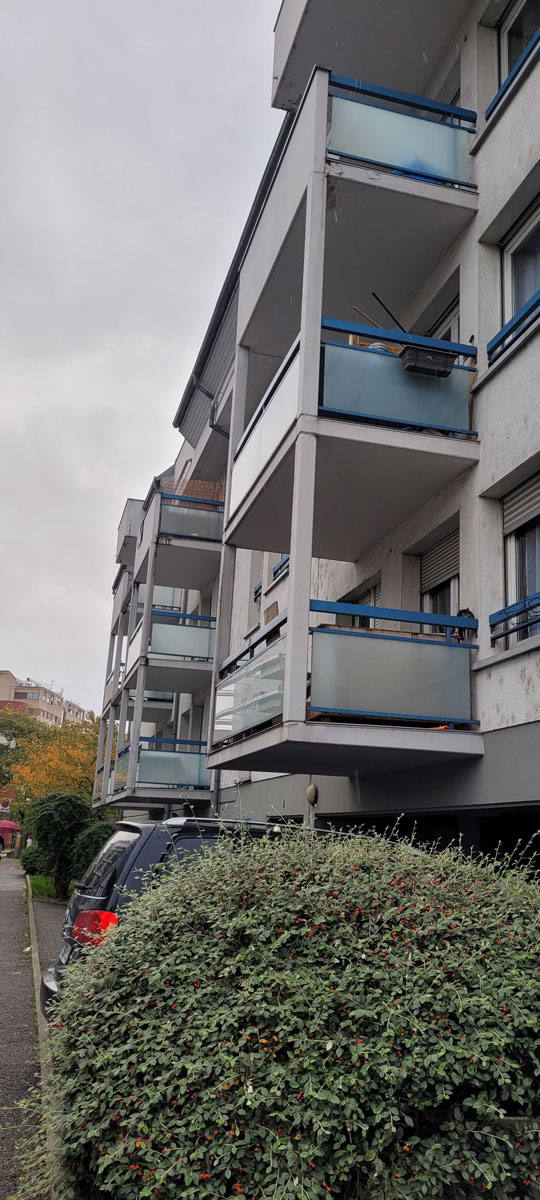 Rue Monnet et rue des Pâquerettes Schiltigheim