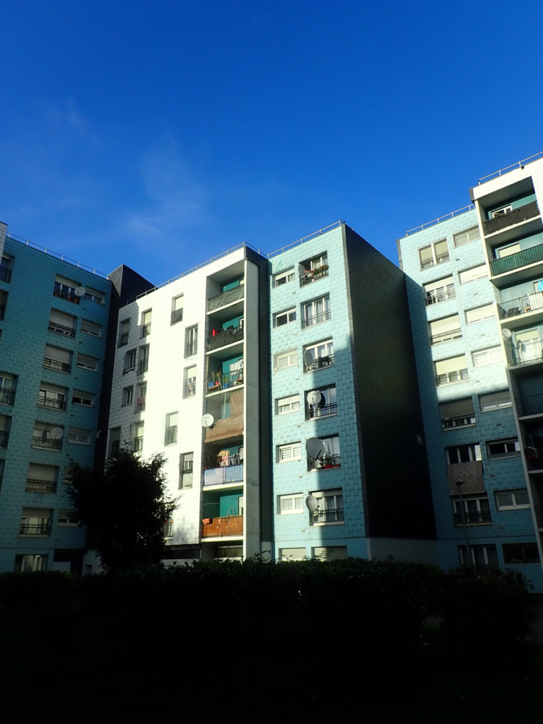 Déconstruction de logements quartier Hautepierre à Strasbourg (67)