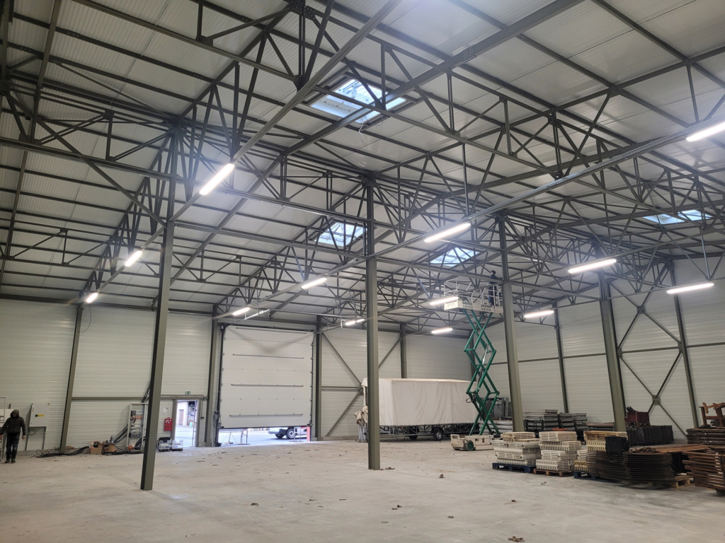 Réemploi de structures métalliques ex-situ dans le cadre de l’opération de démolition du hangar métallique situé à l’arrière de la friche Staat à Bouxwiller (67)