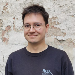 Clément David salarié de BOMA Les Bonnes Matières